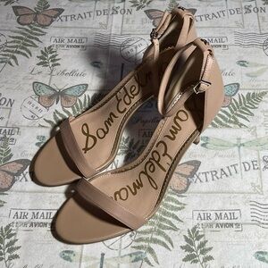 Sam Edelman Patti Tan Sandals‎ heels 10.5